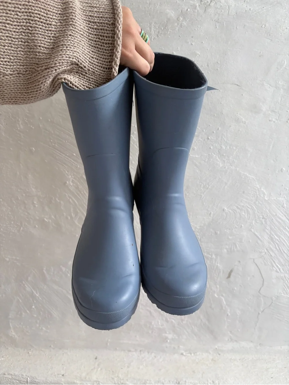 Lemon collection rain boots